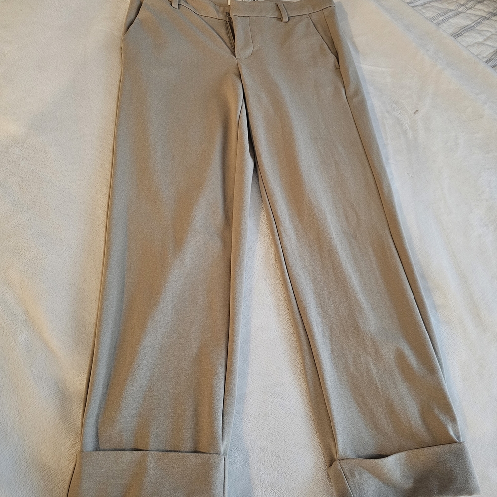 Liverpool Women's Cuffed Tan  Pants